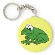 AZ- Funny Frog Cartoon Keychain keychain