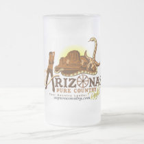 AZ Pure Country Radios Frosted Beer Mug by azpurecountry AZ Pure Country Radios Frosted Beer Mug