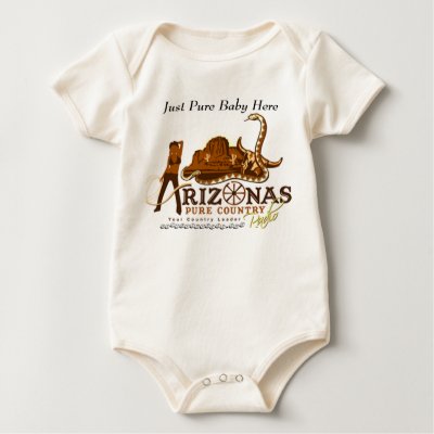 AZ Radios Baby Exclusive Infant Creeper Shirt by azpurecountry