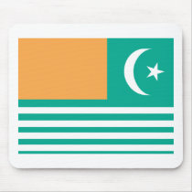Azad Kashmir Flag mousepads