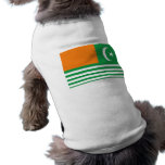 Azadkashmir Flag Doggie T-shirt