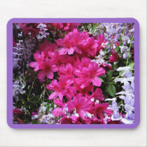 azalea and wisteria mousepad