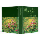 Azalea blooming 3 ring binder