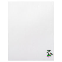 Azalea Bonsai Orange Flowers Bonsai Graphic Letterhead Template