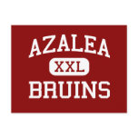Azalea - Bruins - Middle School - Brookings Oregon Post Card