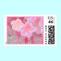 Azalea Collage Stamp stamps