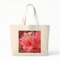Azalea Field: Friendship - Jumbo Tote bags by bontondesigns Azalea Field: Friendship - Jumbo Tote bags