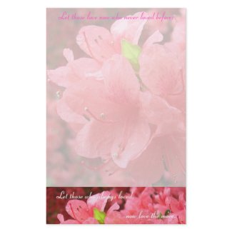 Azalea Field: Love - Stationery stationery