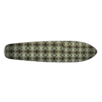 Azalea Flower Pattern Skateboard