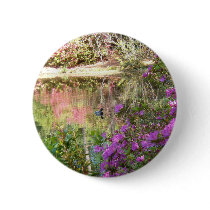 Azalea Flowers by Duck Pond