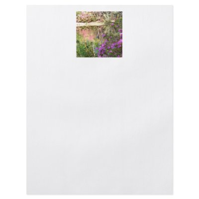 Azalea Flowers by Duck Pond Flyers by HappyDoggies