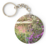 Azalea Flowers by Duck Pond Key Chains