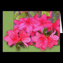 Azalea Large Font Easter Card cards
