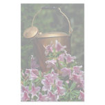 Azaleas and watering can stationery