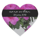 AZALEAS Grey Wedding Sticker