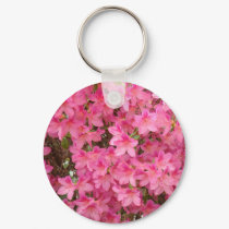 AZALEAS KEYCHAINS Pink Azalea Flowers Key Chain by Basleeartprintgifts AZALEAS KEYCHAINS Pink Azalea Flowers Key Chain