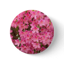 AZALEAS Pink Azalea Flowers BUTTONS BUTTON Gifts