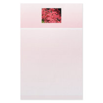 Azaleas. Pretty Pink Flowers. Personalized Stationery