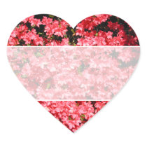 Azaleas. Pretty Pink Flowers. Stickers