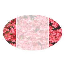 Azaleas. Pretty Pink Flowers. Sticker