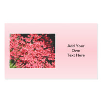 Azaleas. Pretty Pink Flowers. Rectangular Stickers