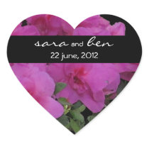 AZALEAS Wedding Sticker
