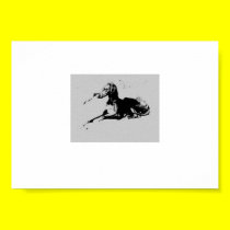 Azawakh Image on Cardstock posters
