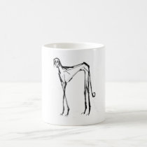Azawakh Mug 2 by David Moore mugs