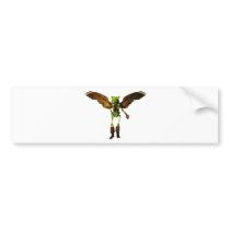 azazel in pirate boots bumper stickers