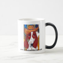 AZBHR Bungalowart.com Desert Hound mugs by azbassetrescue AZBHR Bungalowart.com Desert Hound mugs