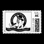 AZBHR LOGO POSTAGE STAMP