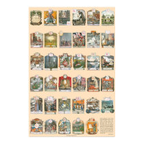 Azbuka (Alphabet) by Alexander Benois posters