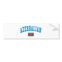 AZERBAIJAN BUMPER STICKER