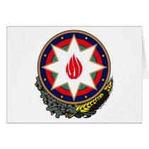 Azerbaijan Coat of Arms Greeting Card