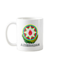 Azerbaijan Coat of Arms Coffee Mugs