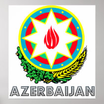 Azerbaijan Coat of Arms Posters