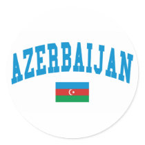 Azerbaijan College Style Sticker