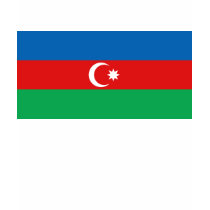 Azerbaijan Flag and Map T-Shirt