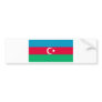 Azerbaijan Flag AZ Bumper Sticker