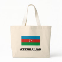 Azerbaijan Flag Canvas Bag