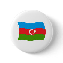 Azerbaijan Flag Button
