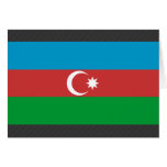 Azerbaijan Flag Greeting Card