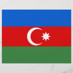 Azerbaijan Flag Custom Flyer