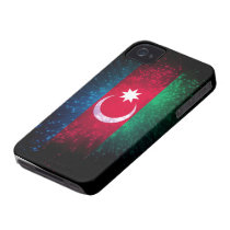 Azerbaijan Flag Firework Iphone 4 Case-mate Case