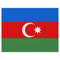 Azerbaijan Flag Custom Flyer