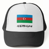 Azerbaijan Flag Mesh Hat