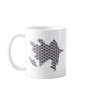 Azerbaijan Flag-hearts Map Customizable Mug