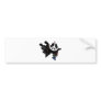 Azerbaijan Flag Map full size Bumper Stickers