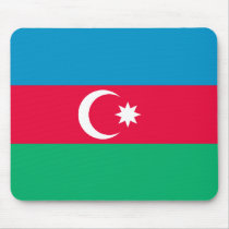 Azerbaijan Flag Mousepad