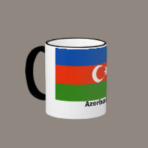 Azerbaijan Flag Mug mugs